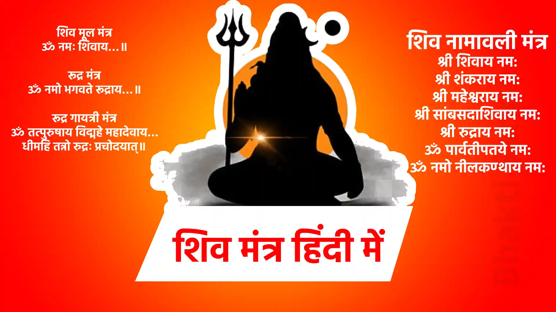 Shiv mantra hindi me